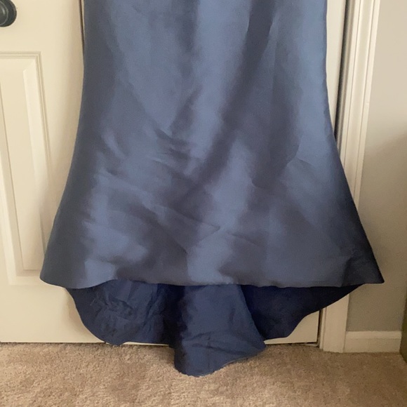 Astoning wedge blue gown - Picture 5 of 7